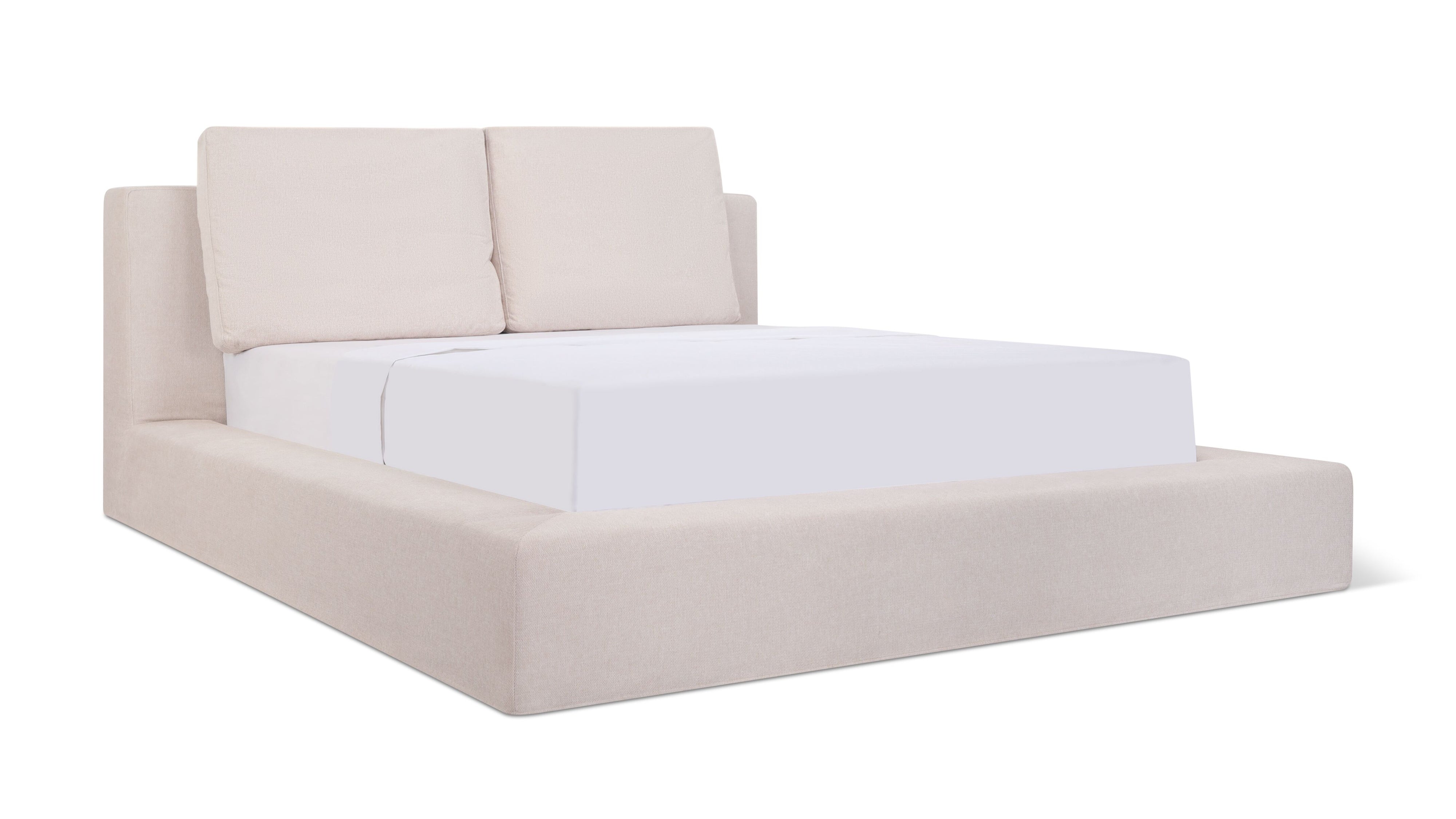 Movie Night™ Storage Bed, King, Latte - Sundays CompanyBED-RN-037-021-0