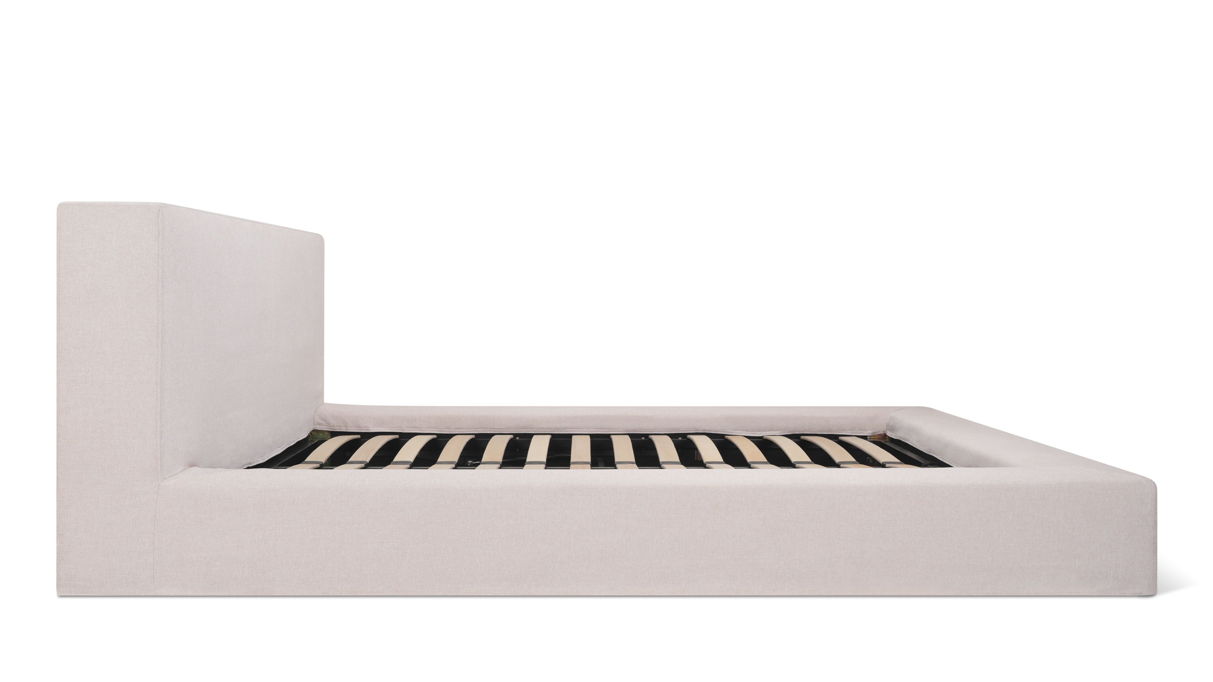 Movie Night™ Storage Bed, King, Latte - Sundays CompanyBED-RN-037-021-0