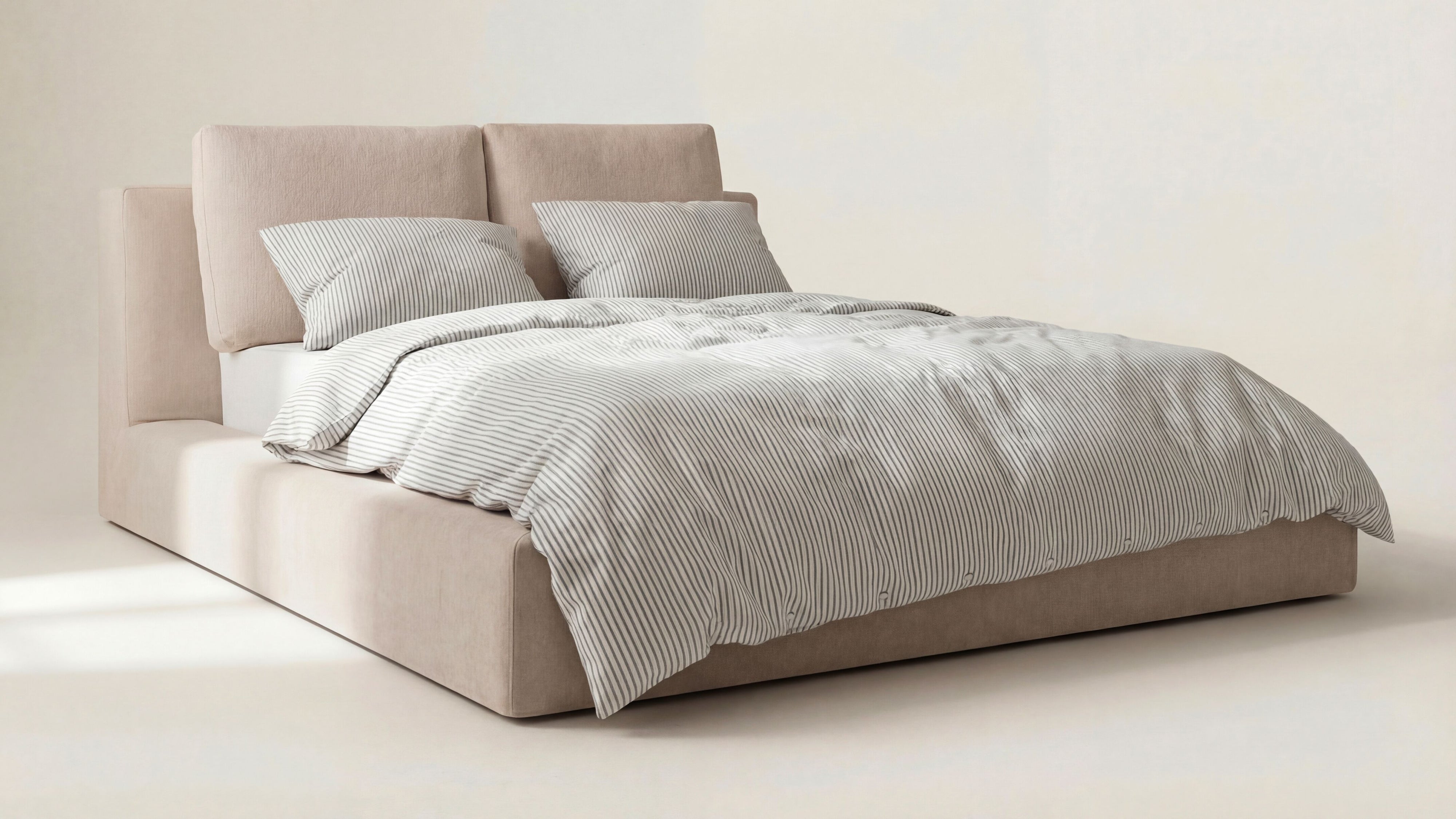 Movie Night™ Storage Bed, King, Latte