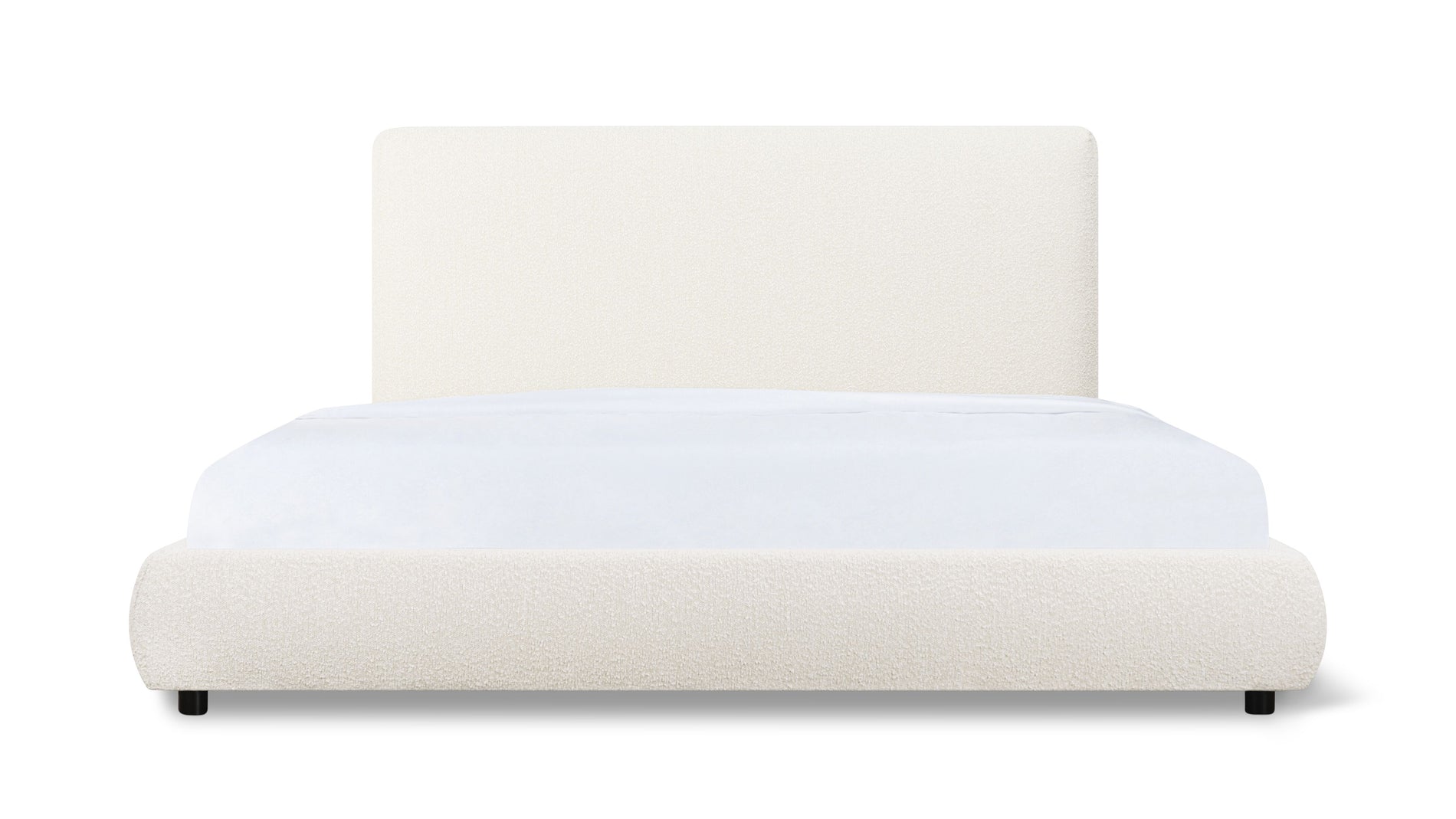Dream Storage Bed With Tall Headboard, King, Cream Boucle_image