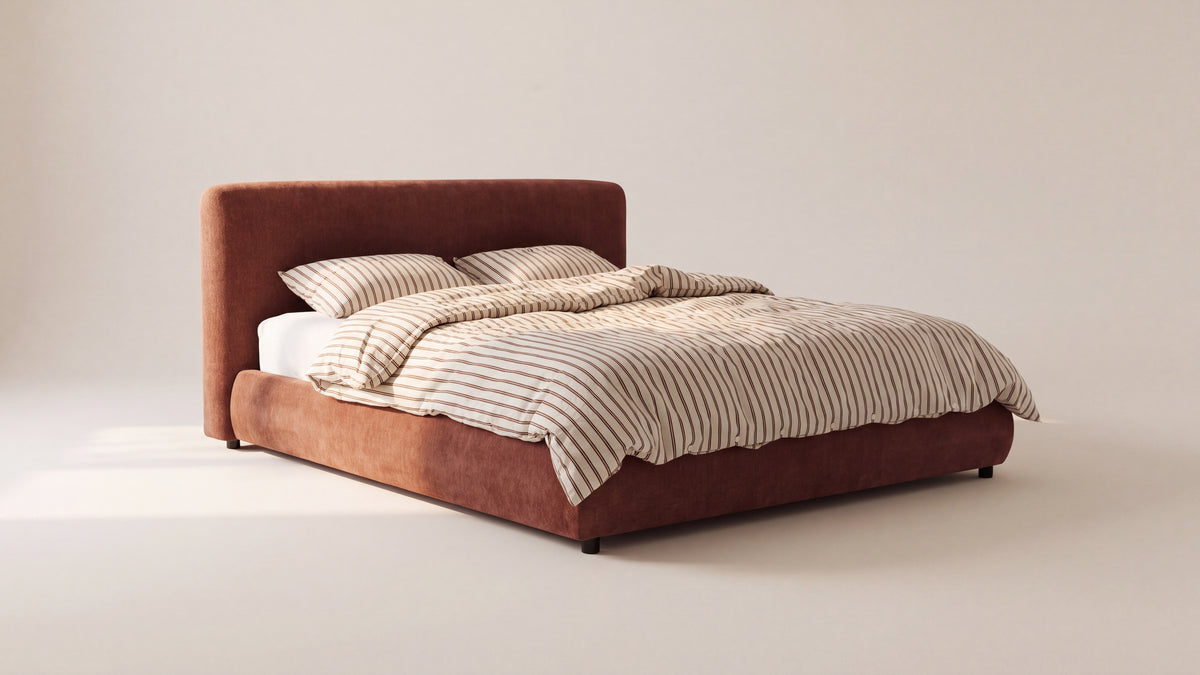 Dream Storage Bed, Queen, Toffee