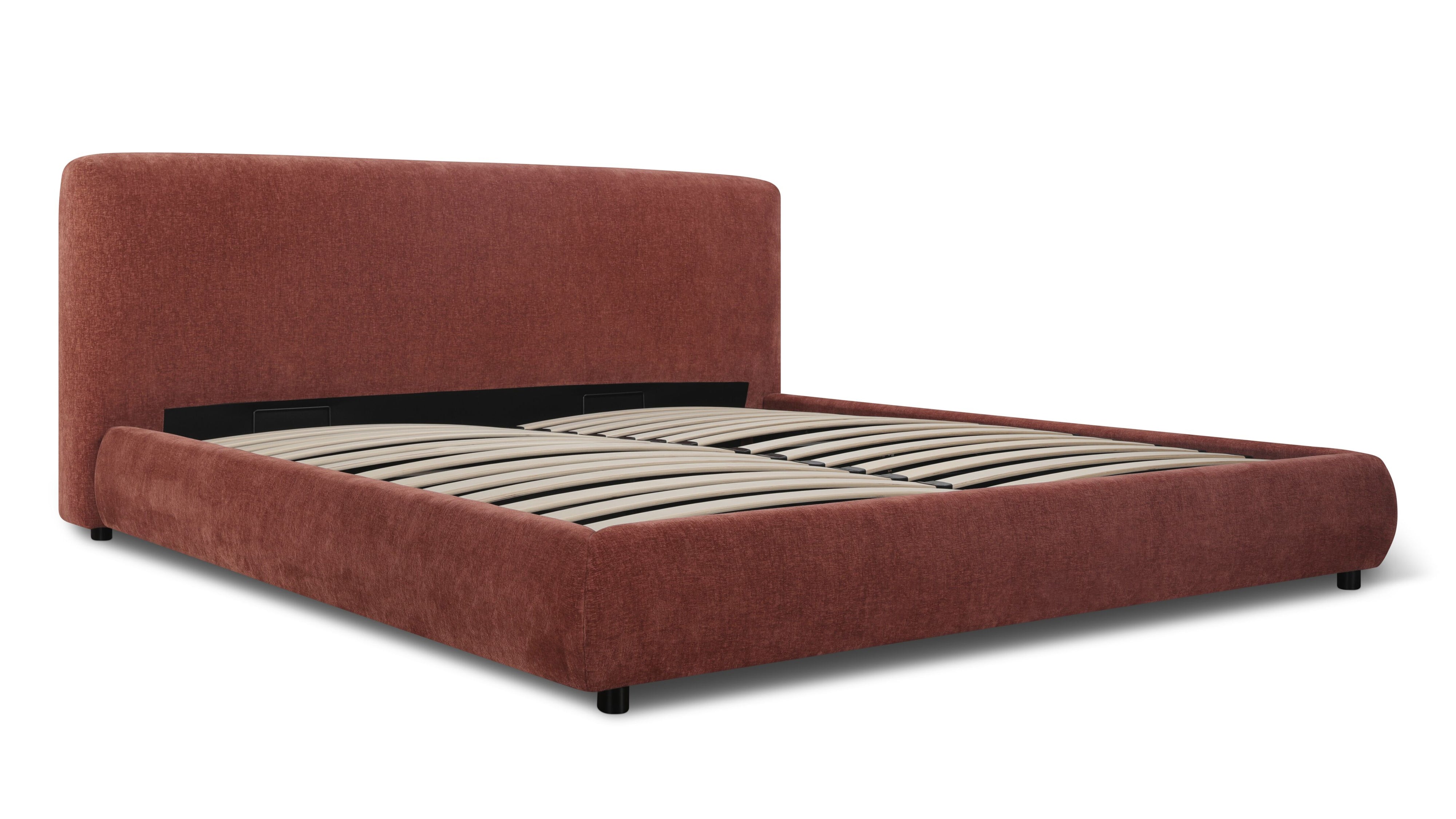 Dream Storage Bed, Queen, Toffee