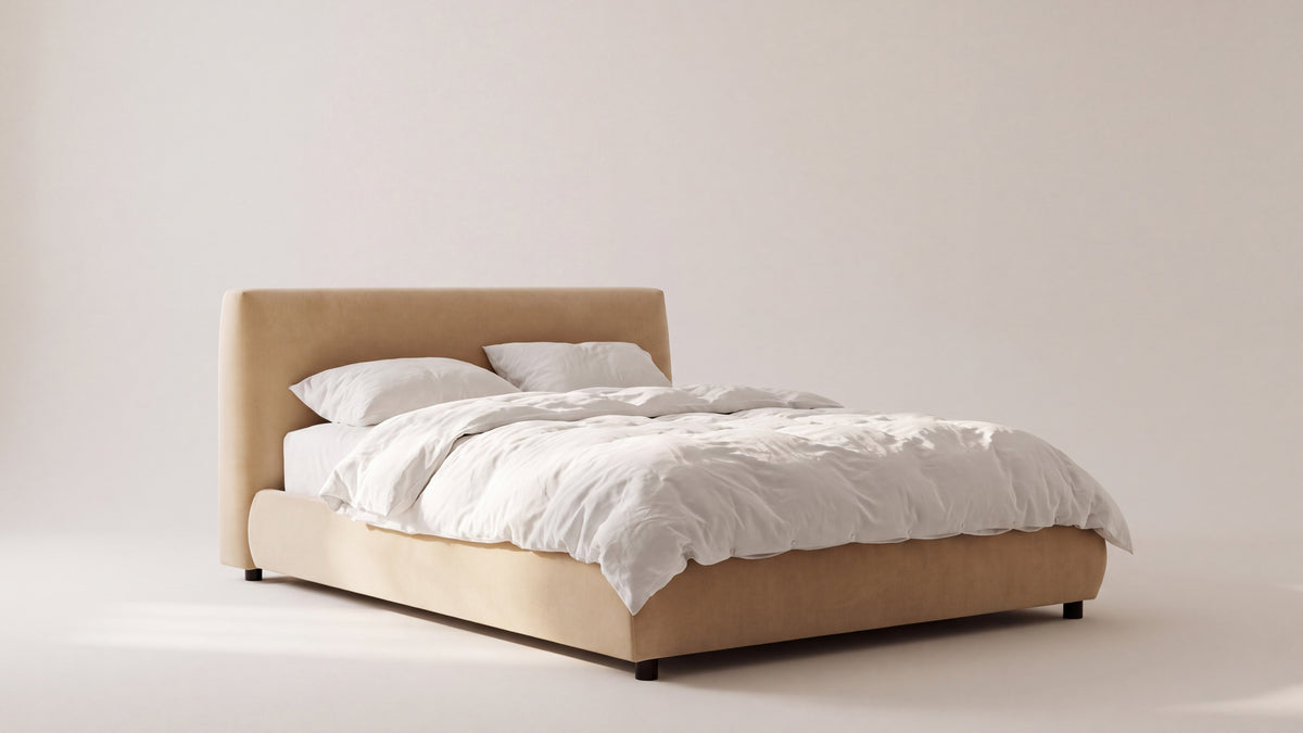 Dream Storage Bed, Queen, Honey