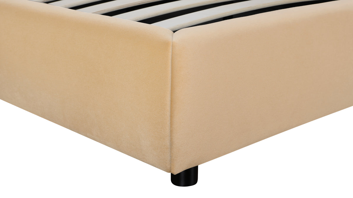Dream Storage Bed, King, Honey