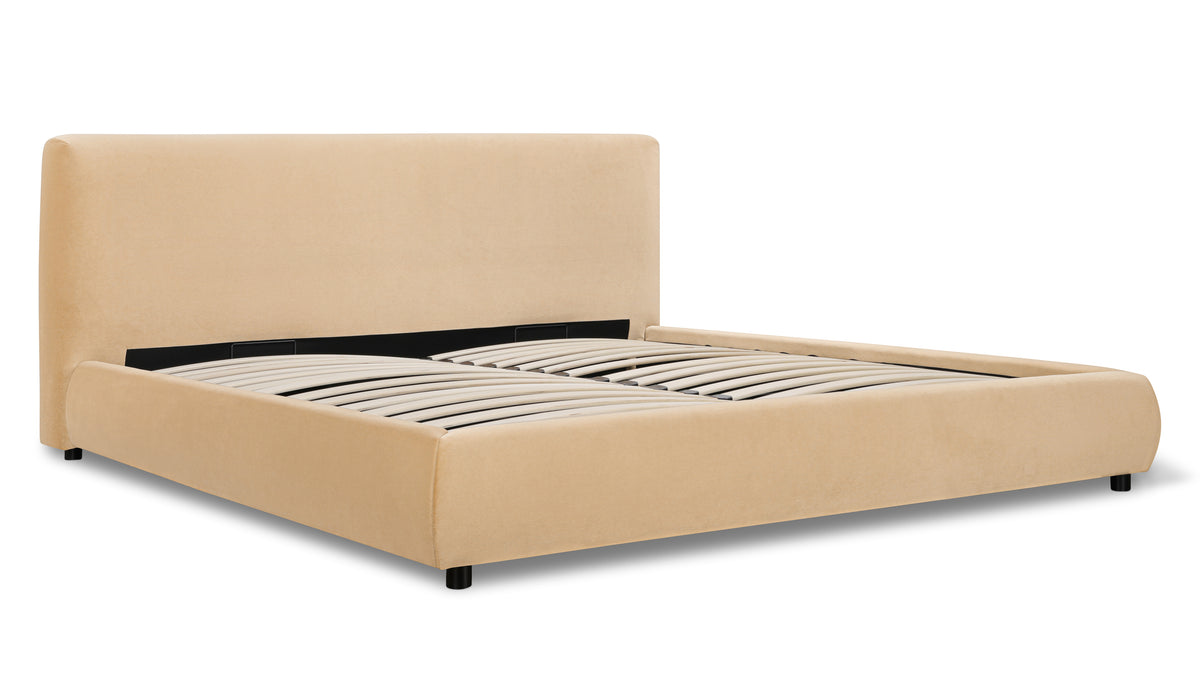 Dream Storage Bed, King, Honey