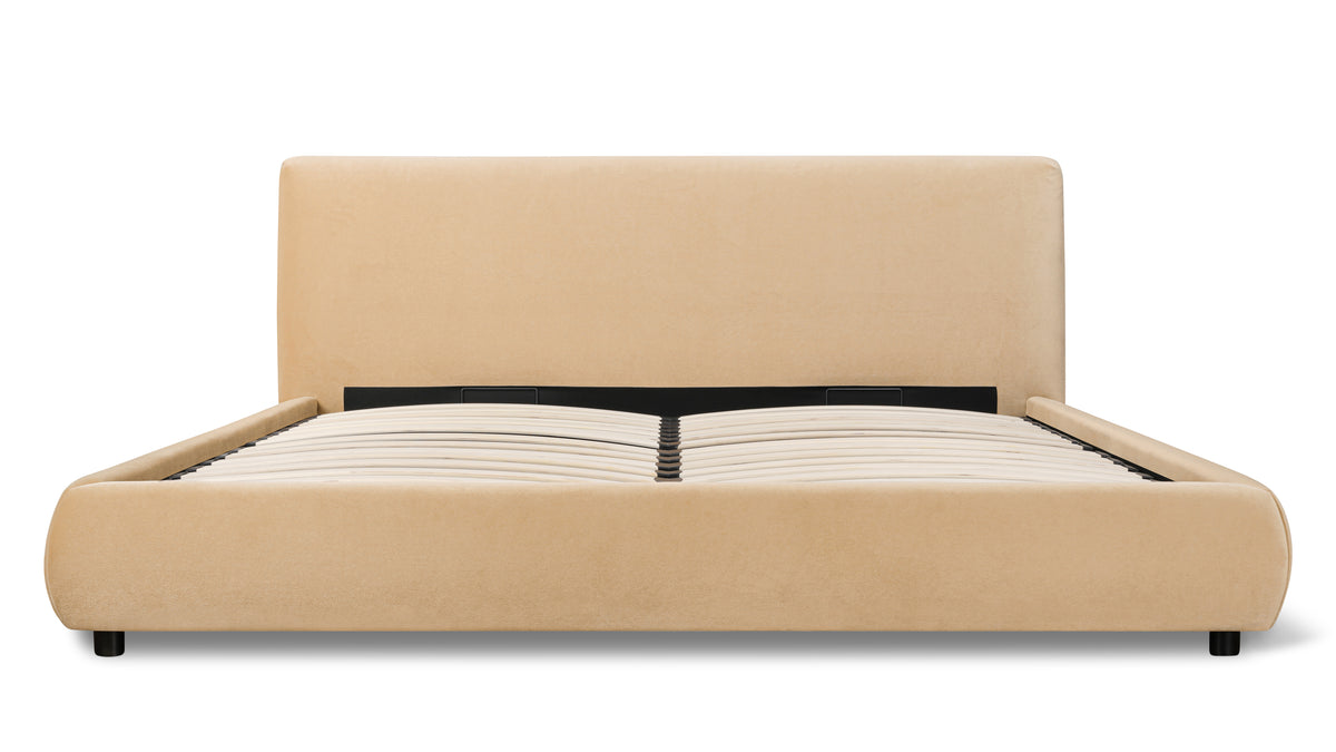 Dream Storage Bed, King, Honey