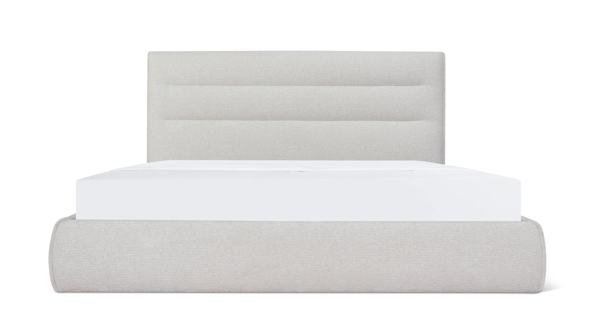 Slumber Storage Bed, King, Nougat