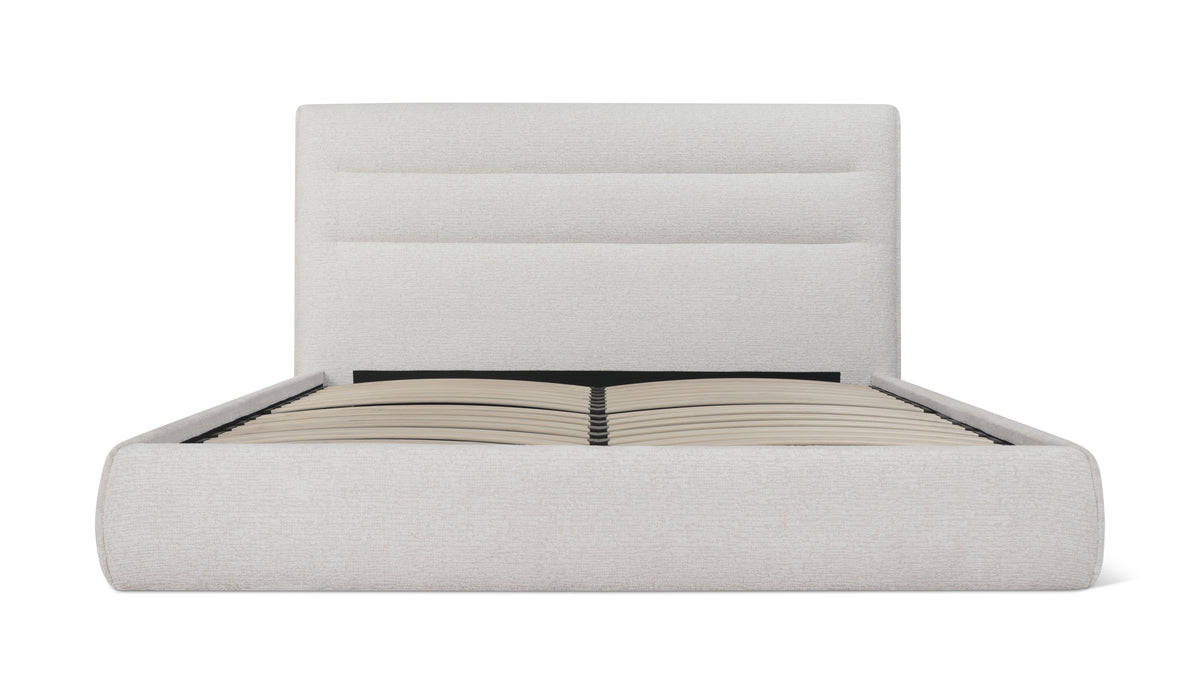Slumber Storage Bed, King, Nougat