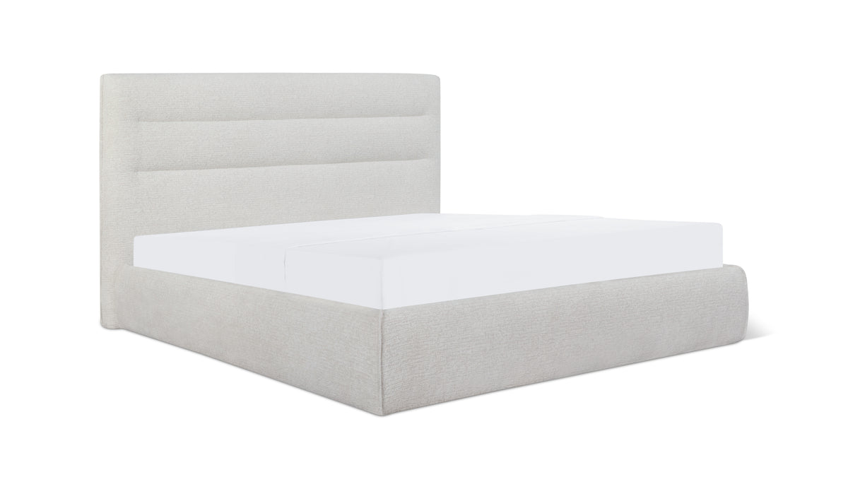 Slumber Storage Bed, Queen, Nougat