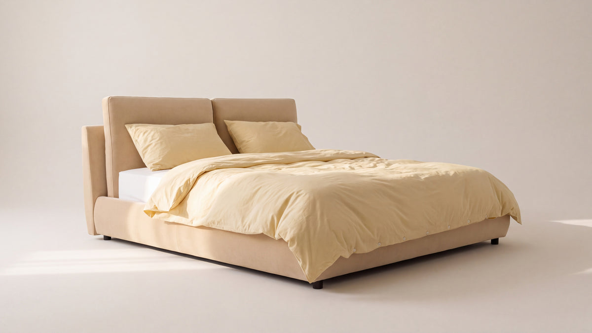 Cloud Storage Bed, Queen, Honey