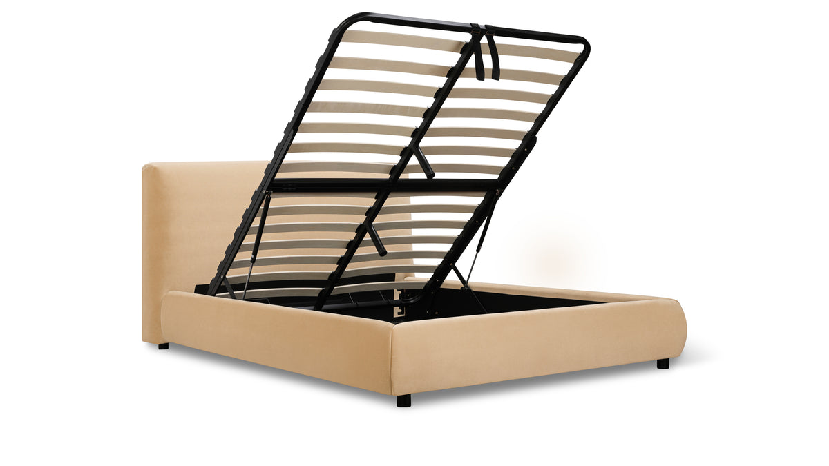 Dream Storage Bed, Full, Honey
