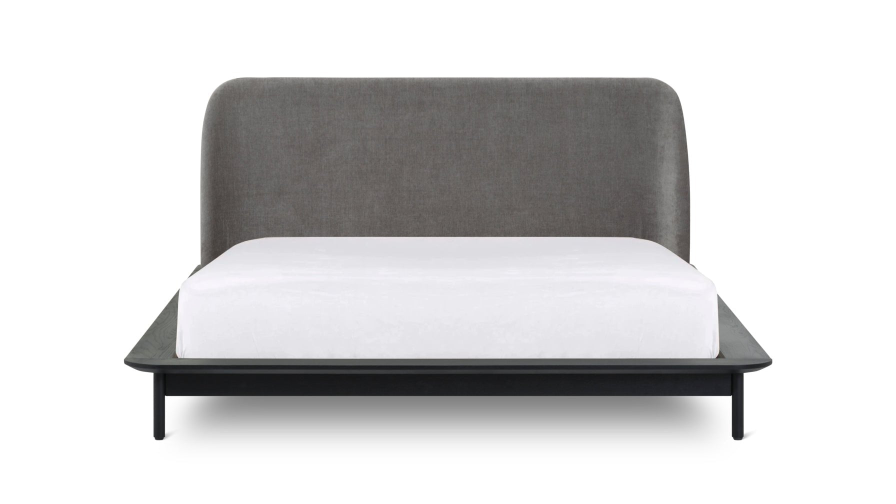 Easy Edge Bed, Queen, Black Oak - Sundays CompanyBED - SH - 002 - 002 - 0