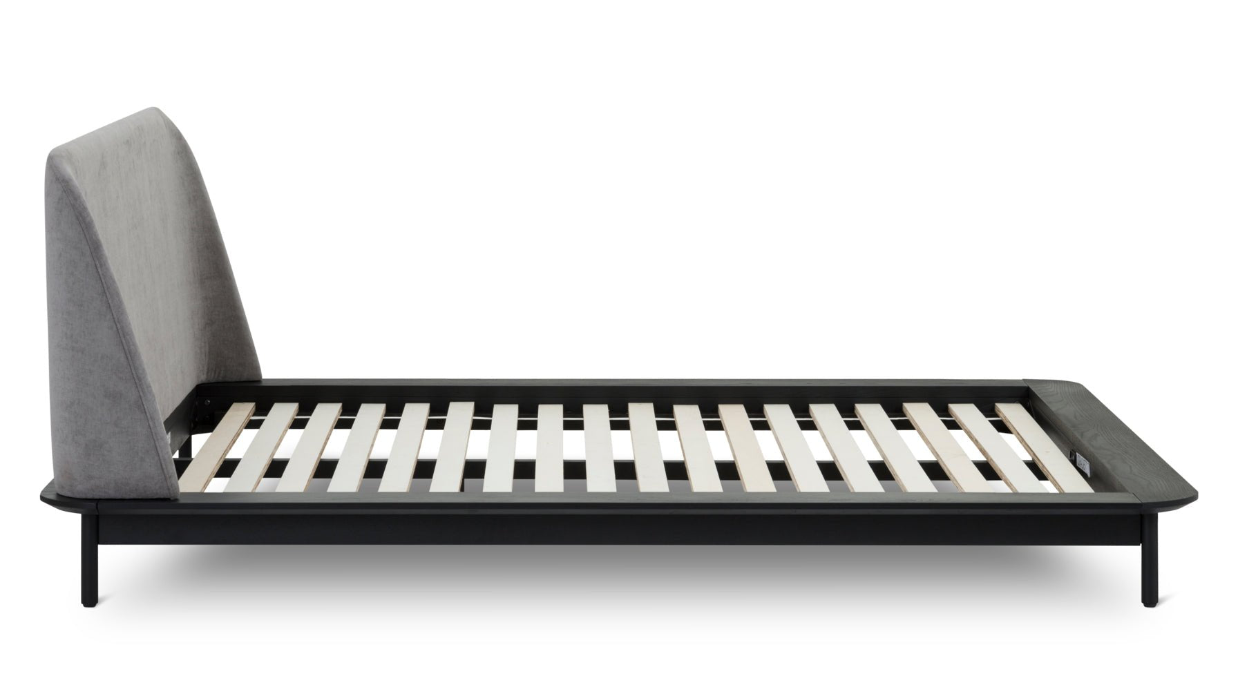 Easy Edge Bed, Queen, Black Oak - Sundays CompanyBED - SH - 002 - 002 - 0