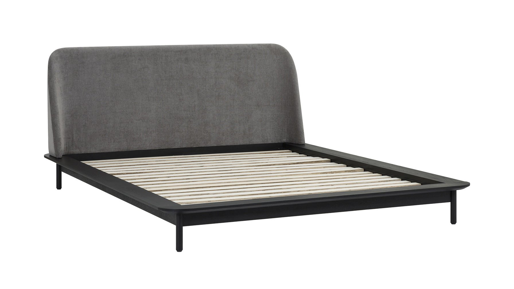 Easy Edge Bed, Queen, Black Oak - Sundays CompanyBED - SH - 002 - 002 - 0