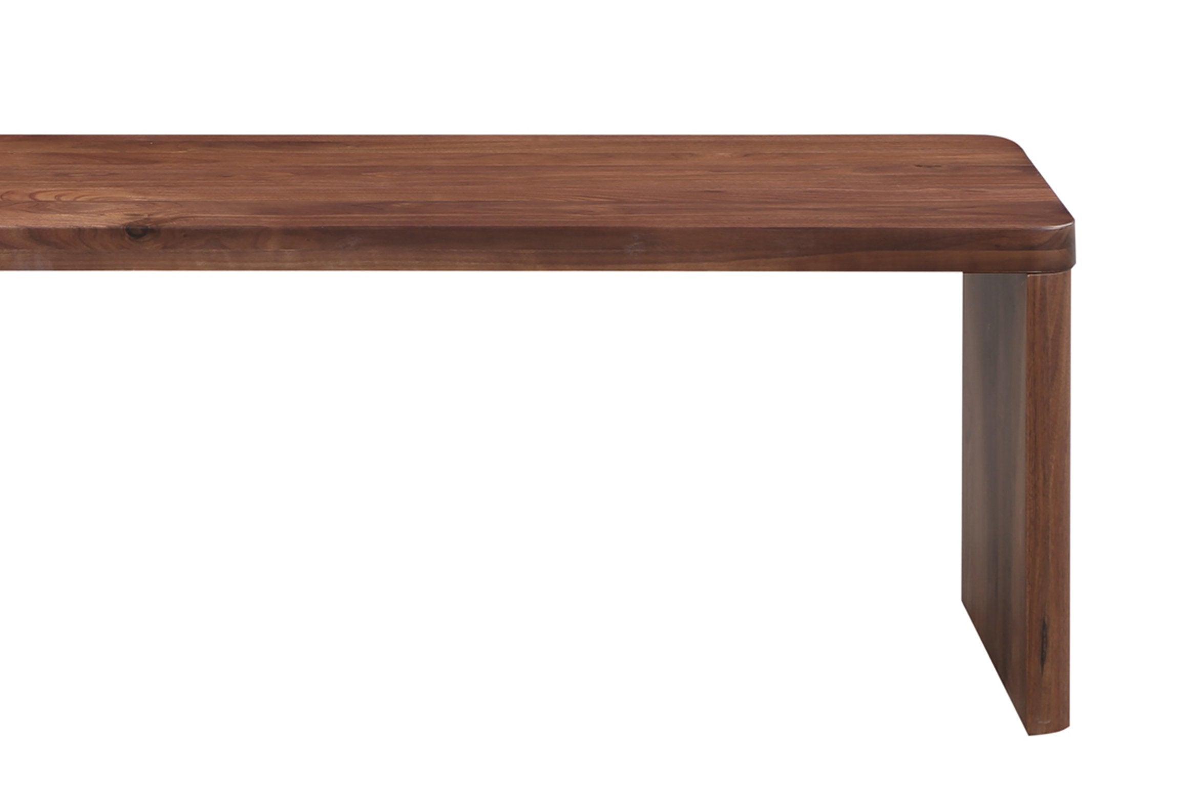 Form Bench, Seats 4, American Walnut