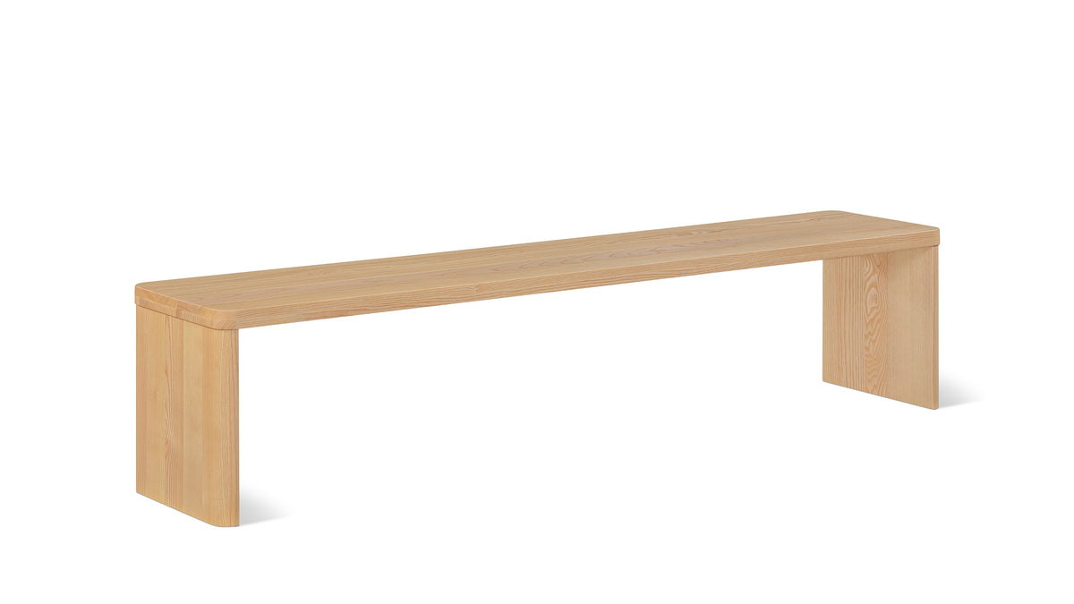 Form Bench, Seats 4, Ash