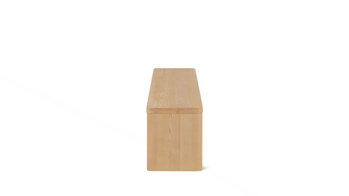 Form Bench, Seats 4, Ash