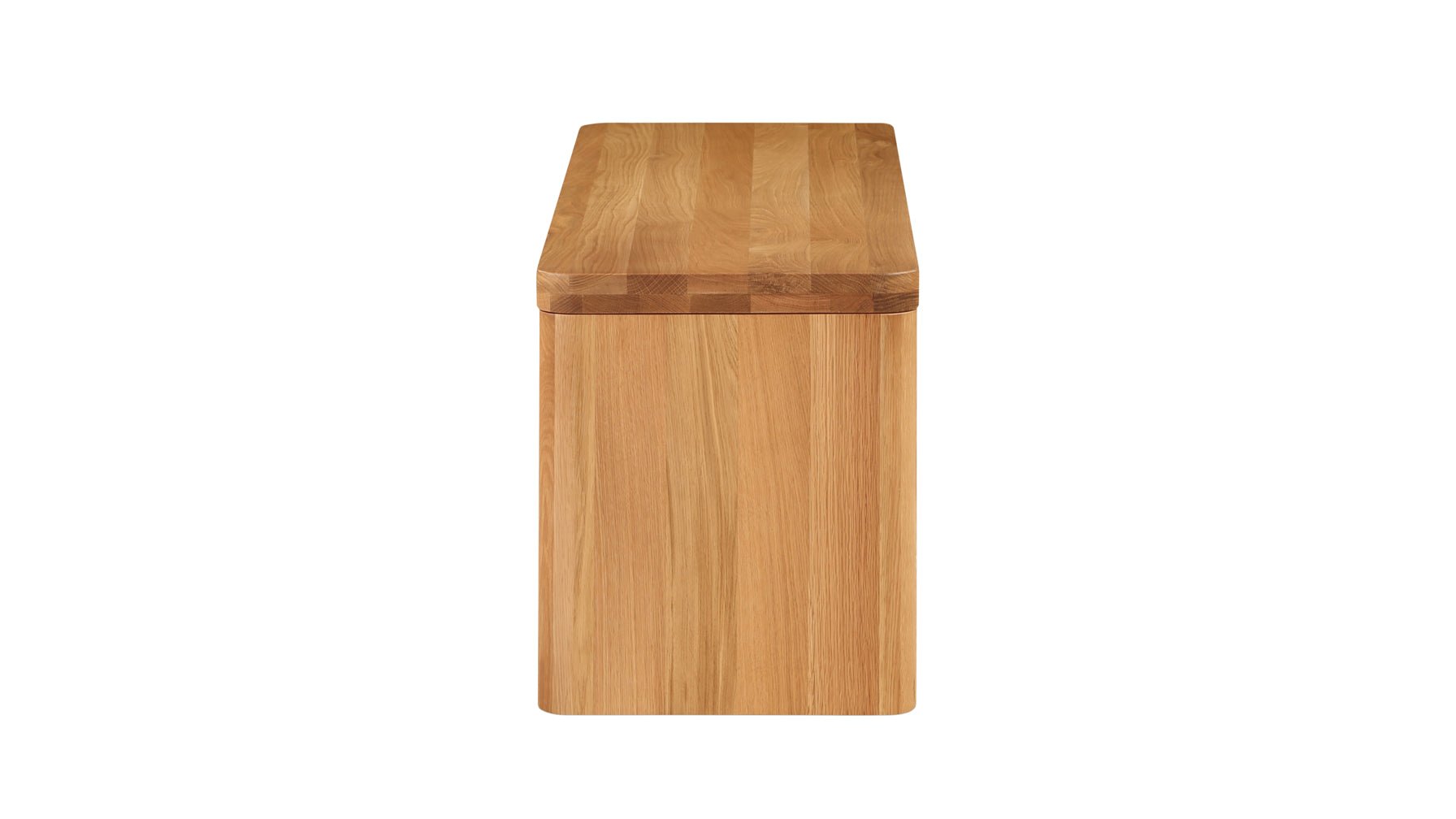 Form Bench, Seats 2, Oak