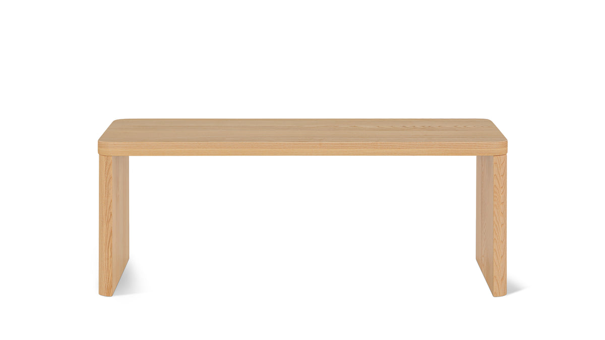 Form Bench, Seats 2, Ash — alternate view