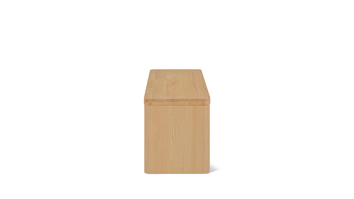 Form Bench, Seats 2, Ash