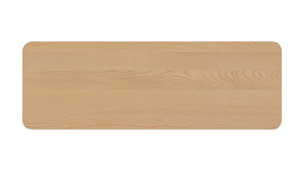 Form Bench, Seats 2, Ash — alternate view