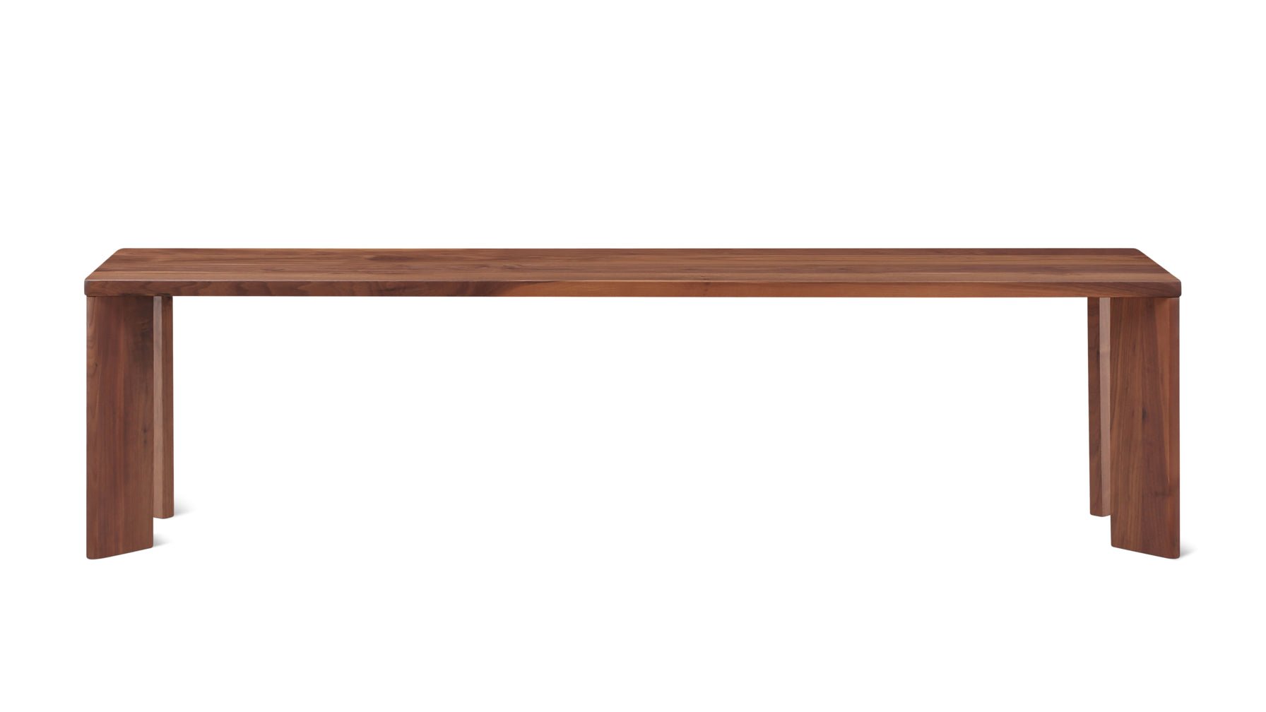 Frame Bench, Seats 3, American Walnut
