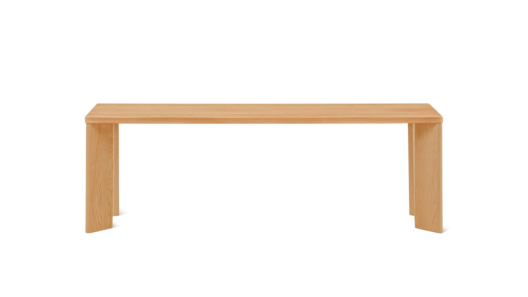 Frame Bench, Seats 2, White Oak - Image 2