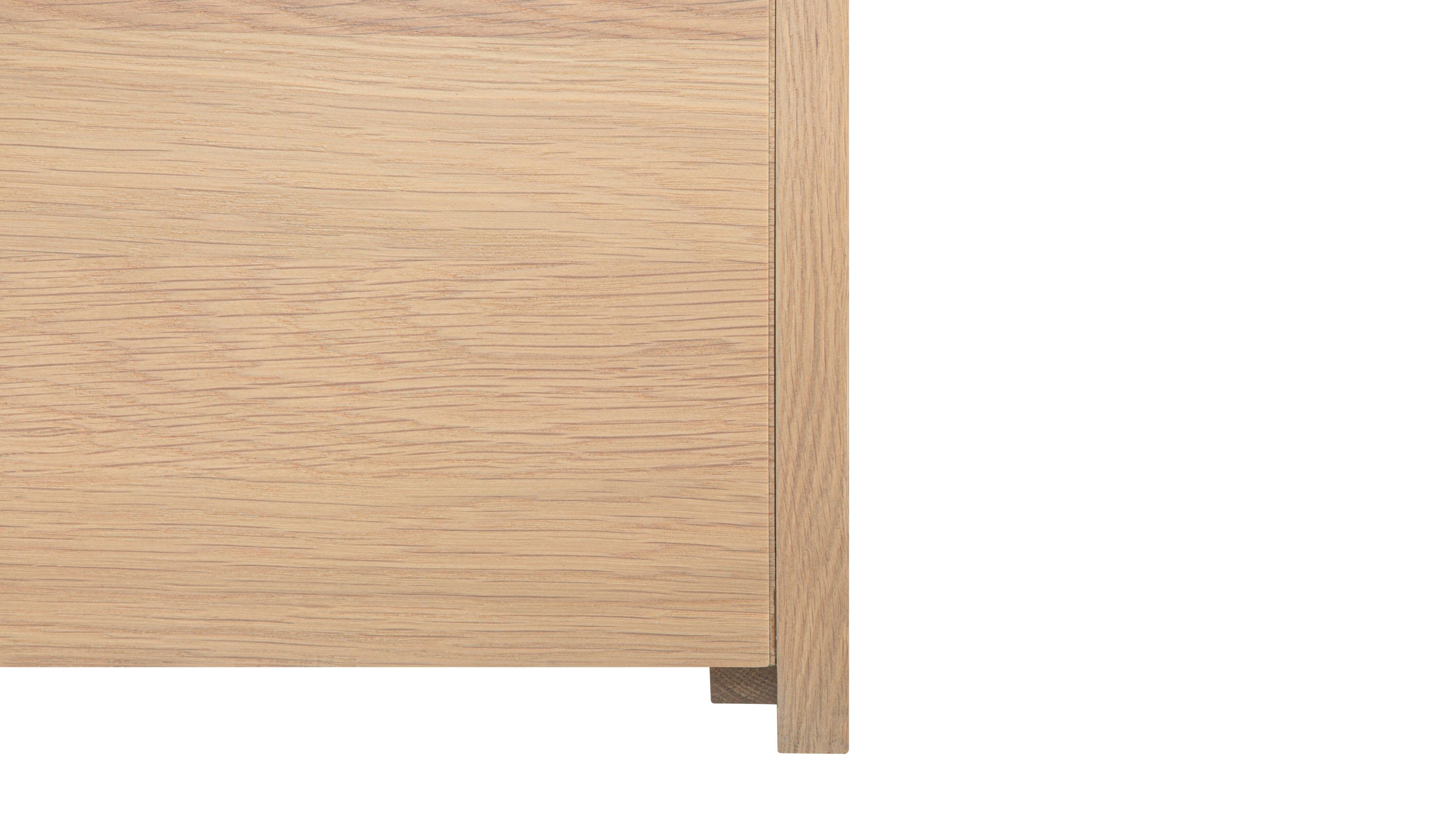 Everyday Storage Bench, Pale Oak