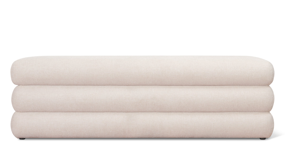 Short Stack Storage Bench, Latte — alternate view