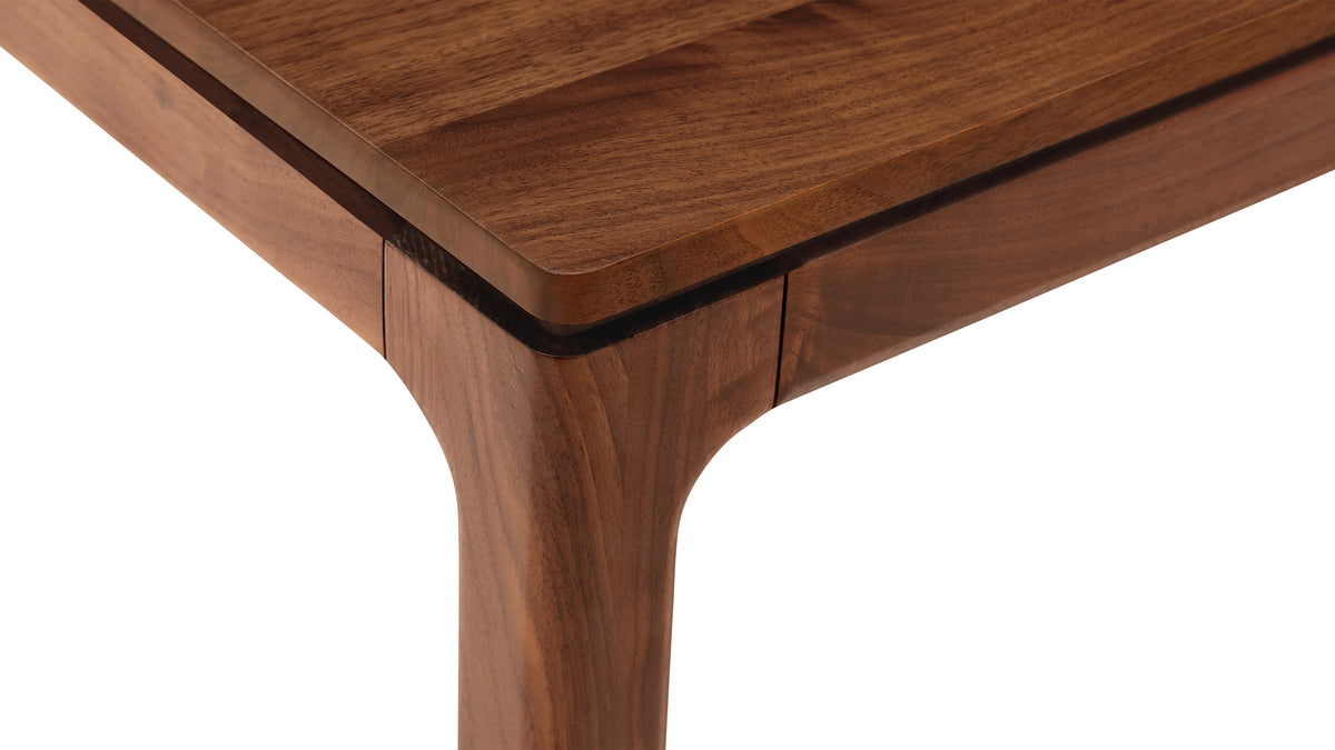Bridge Bench, Seats 3, American Walnut