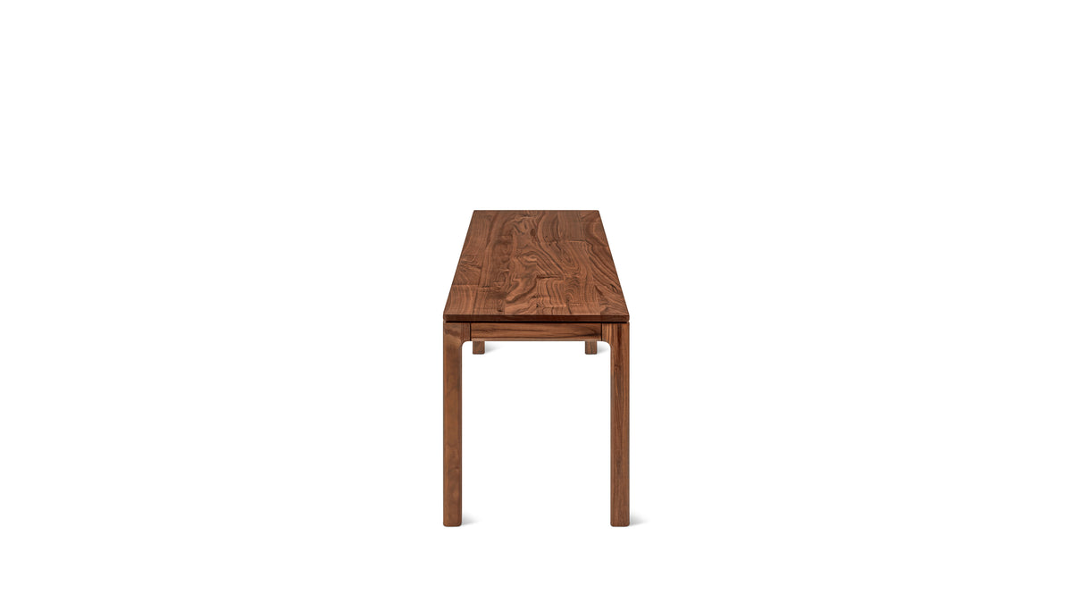 Bridge Bench, Seats 3, American Walnut — alternate view