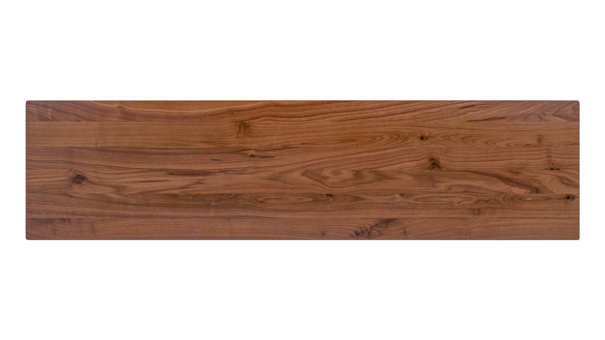 Bridge Bench, Seats 3, American Walnut — alternate view