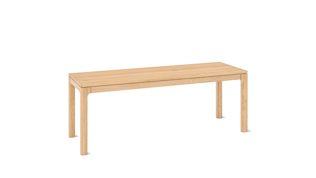 Bridge Bench, Seats 2, Oak