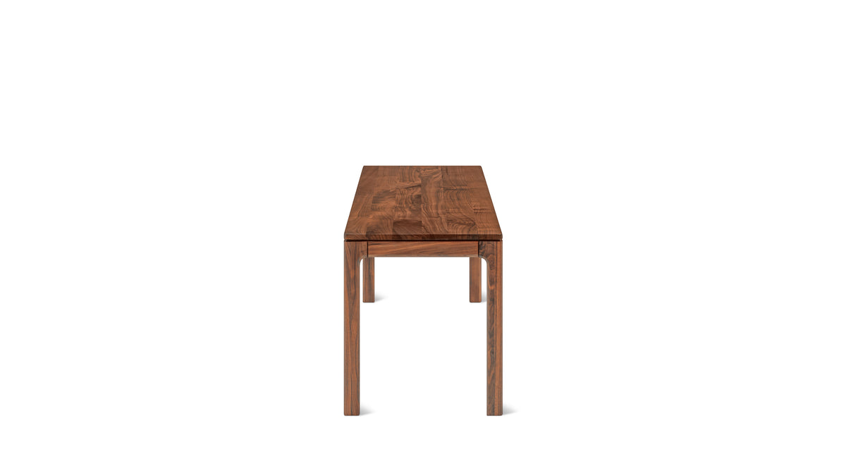 Bridge Bench, Seats 2, American Walnut