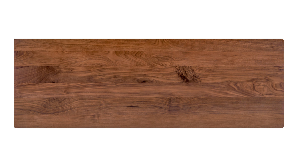 Bridge Bench, Seats 2, American Walnut — alternate view