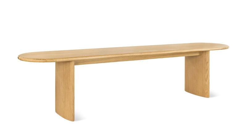 Union Bench, Seats 3, White Oak