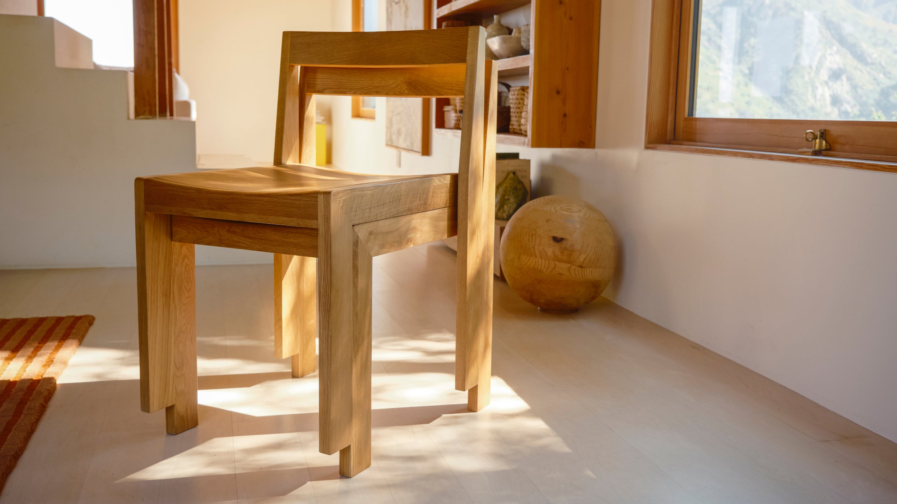 Plane Dining Chair (Set of Two), Oak