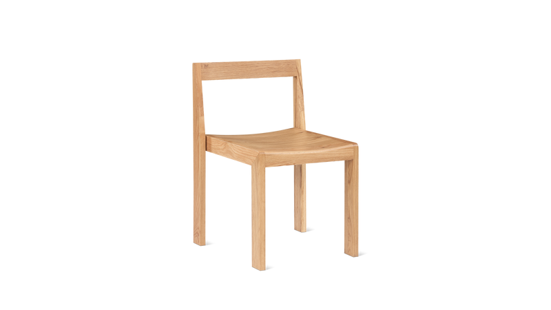 Plane Dining Chair (Set of Two), Oak