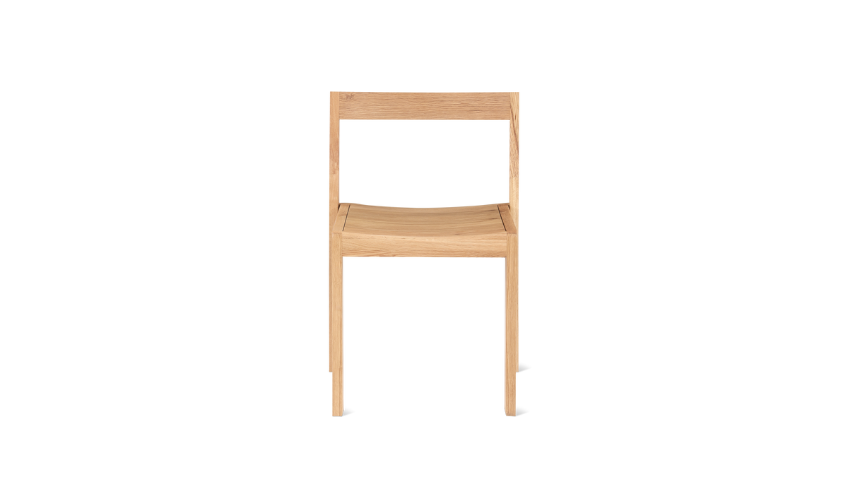 Plane Dining Chair (Set of Two), Oak