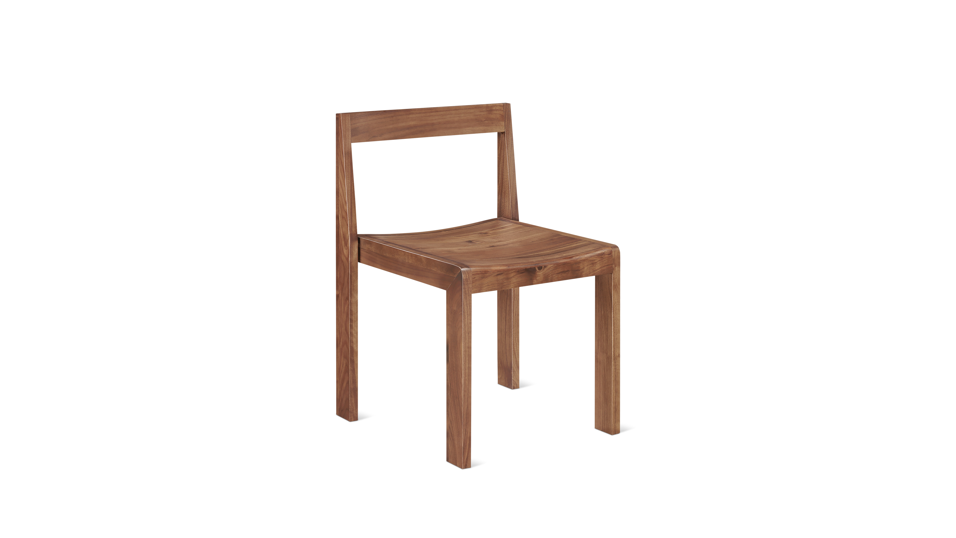 Plane Dining Chair (Set of Two), American Walnut