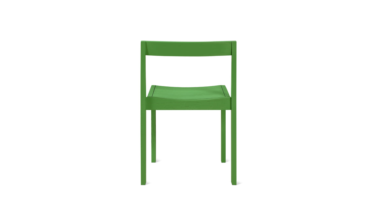 Plane Dining Chair (Set of Two), Evergreen