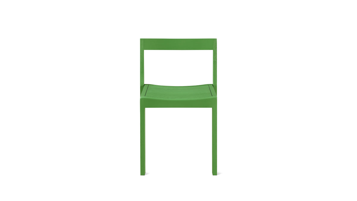 Plane Dining Chair (Set of Two), Evergreen