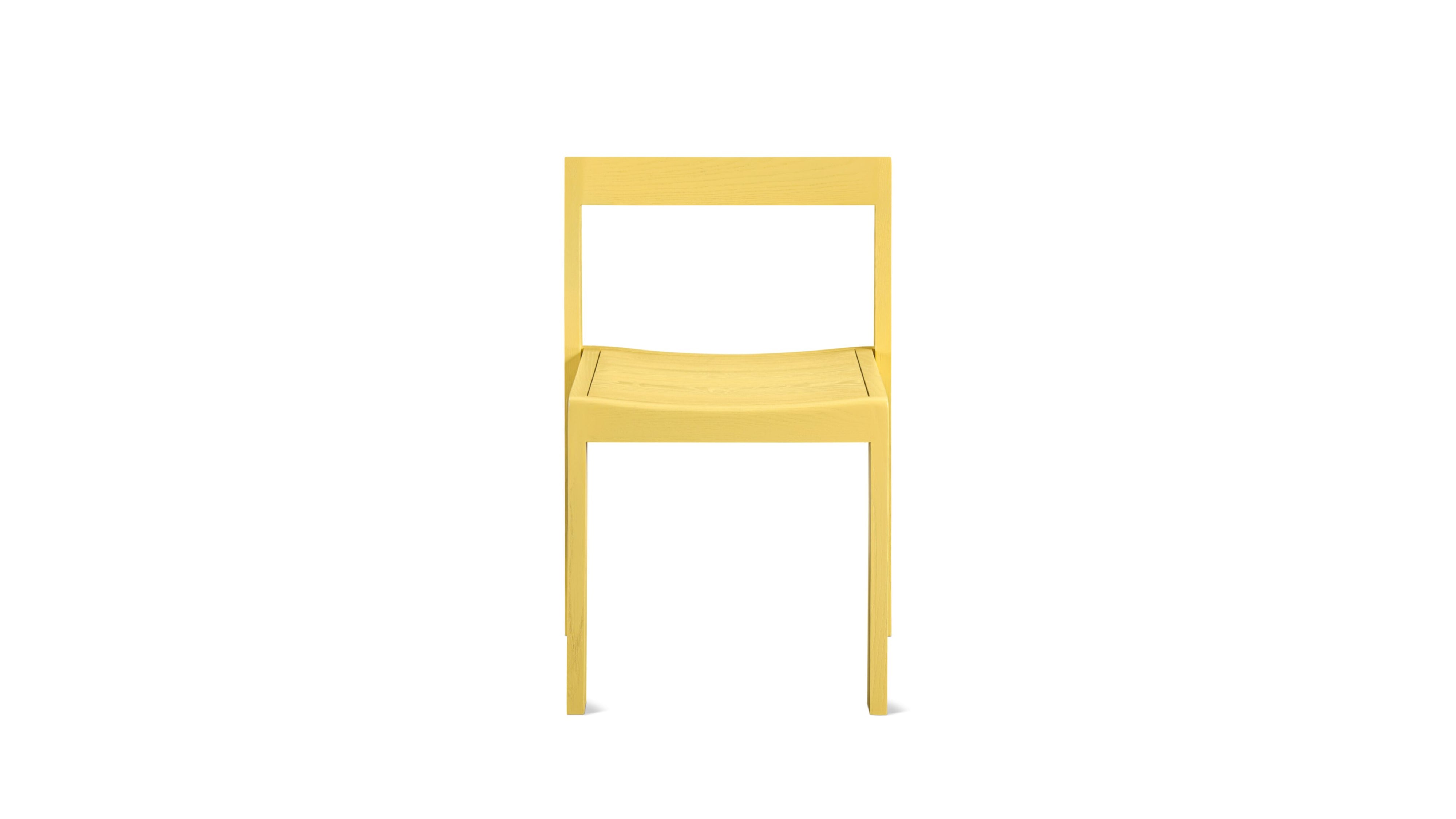 Plane Dining Chair (Set of Two), Lemon - Sundays CompanyCHA-BC-003-203