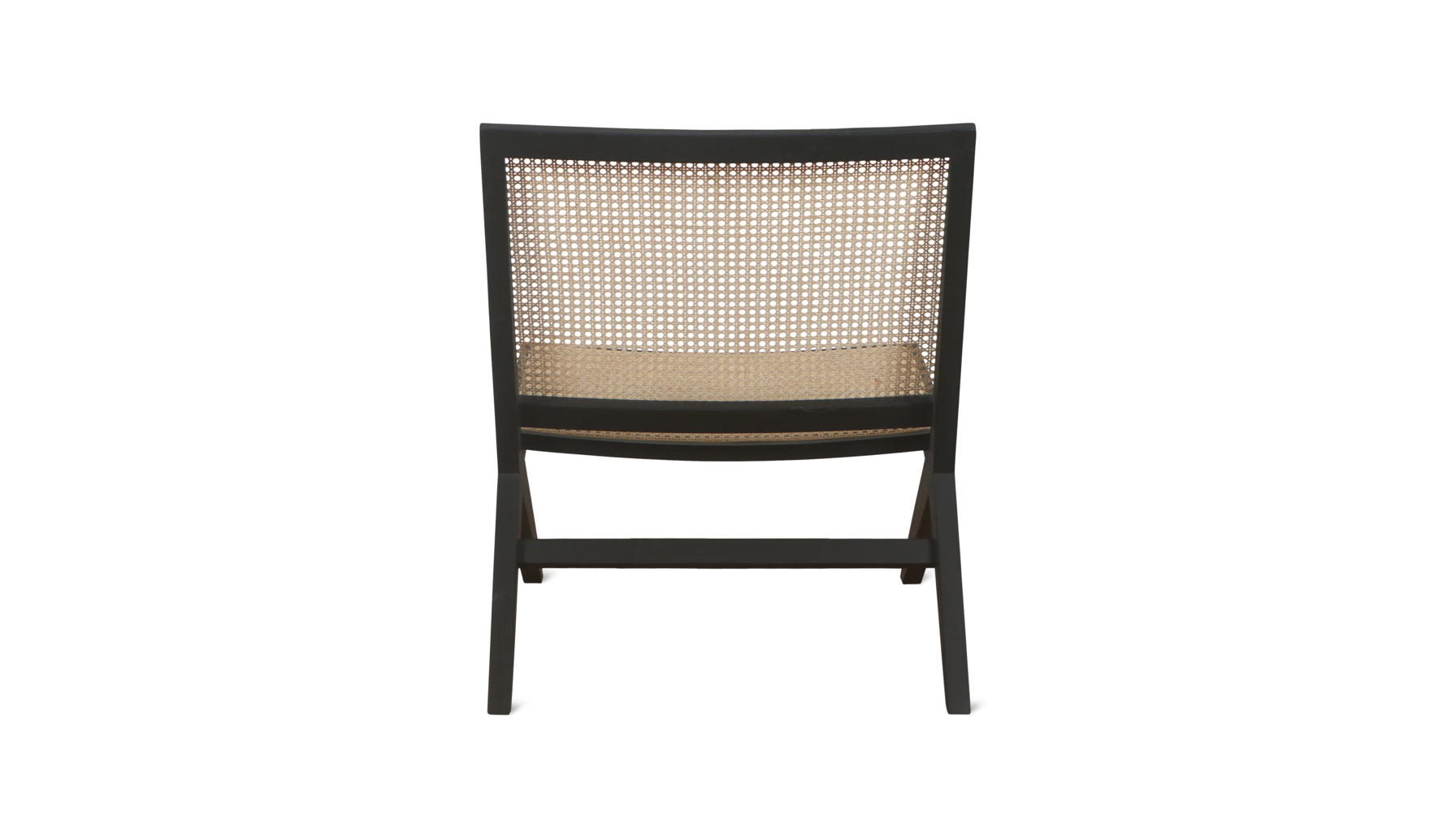 Endless Summer Lounge Chair, Natural Cane/Black Stained Ash - Image 5