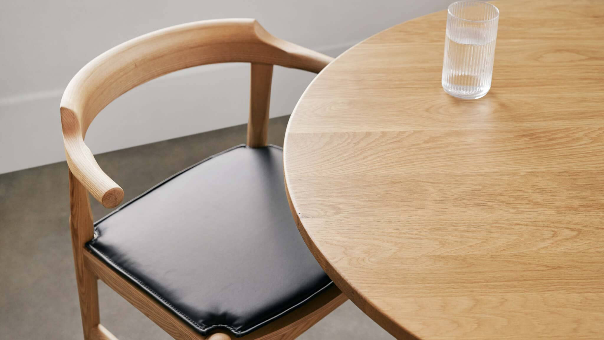 Seat Cushion - Tuck In Dining Chair, Black