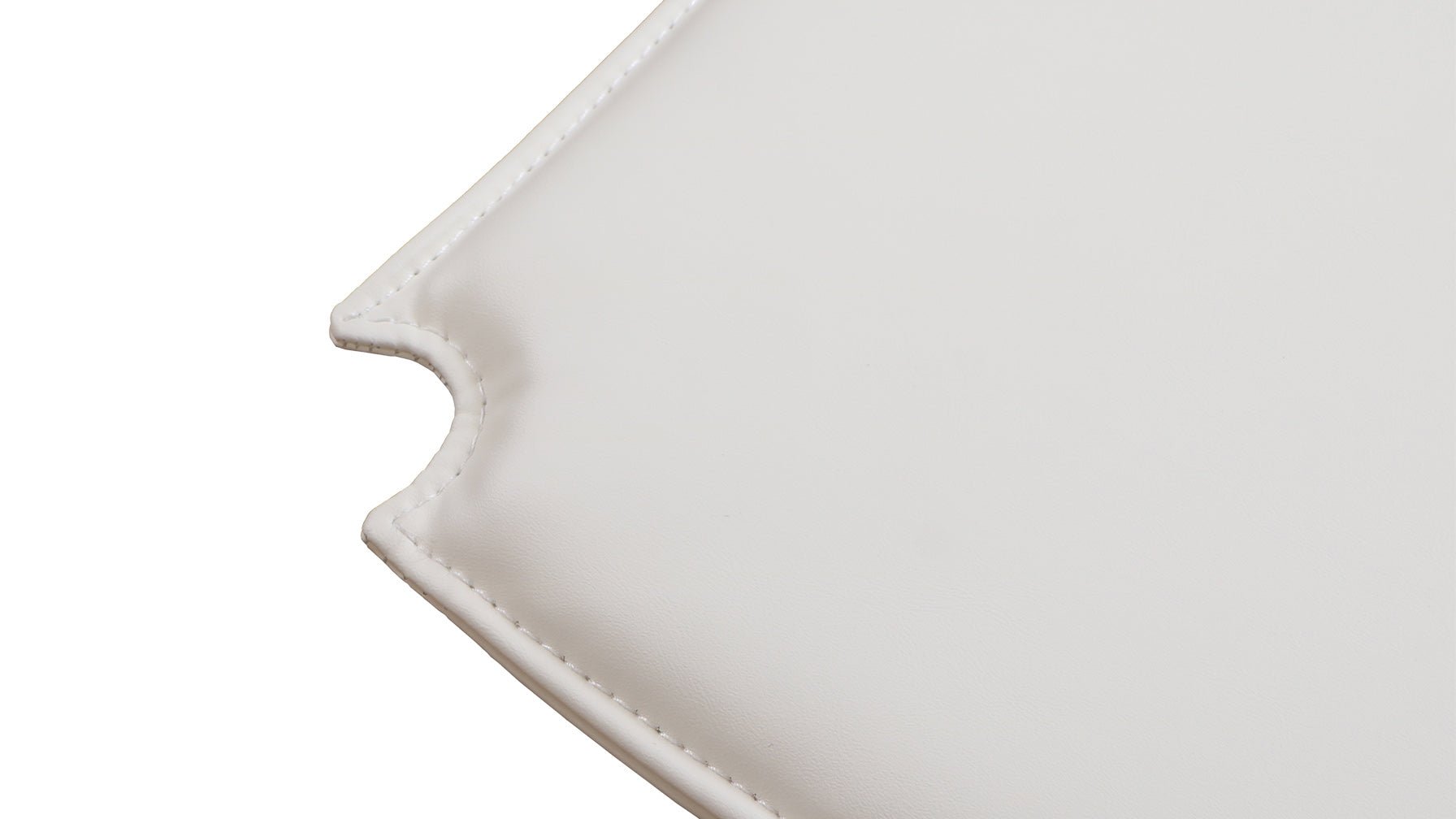 Seat Cushion - Tuck In Dining Chair, White