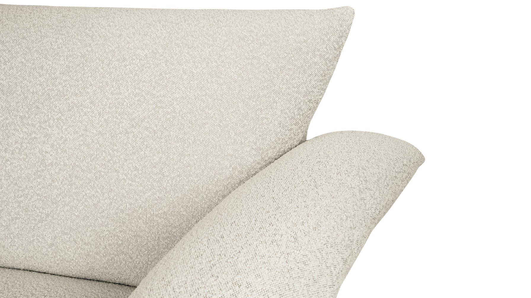 Pillow Talk Lounge Chair, Warm Frost - Sundays CompanyCHA - EW - 043 - 005