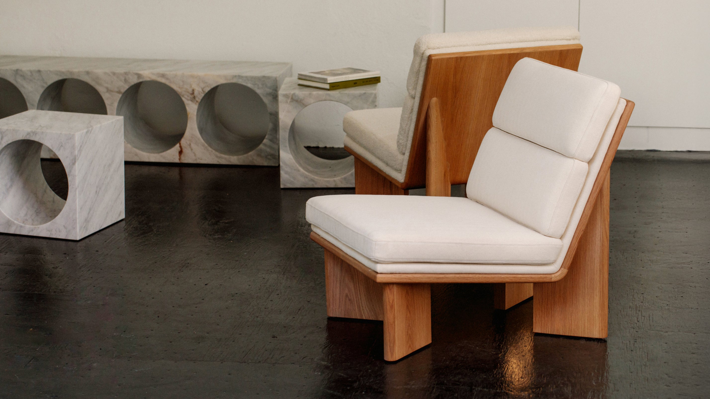 Frame Lounge Chair, Oak, Herringbone