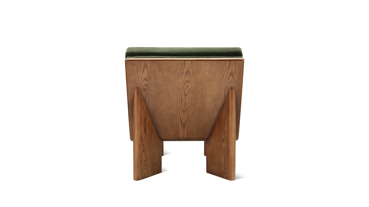 Frame Lounge Chair, Walnut, Moss