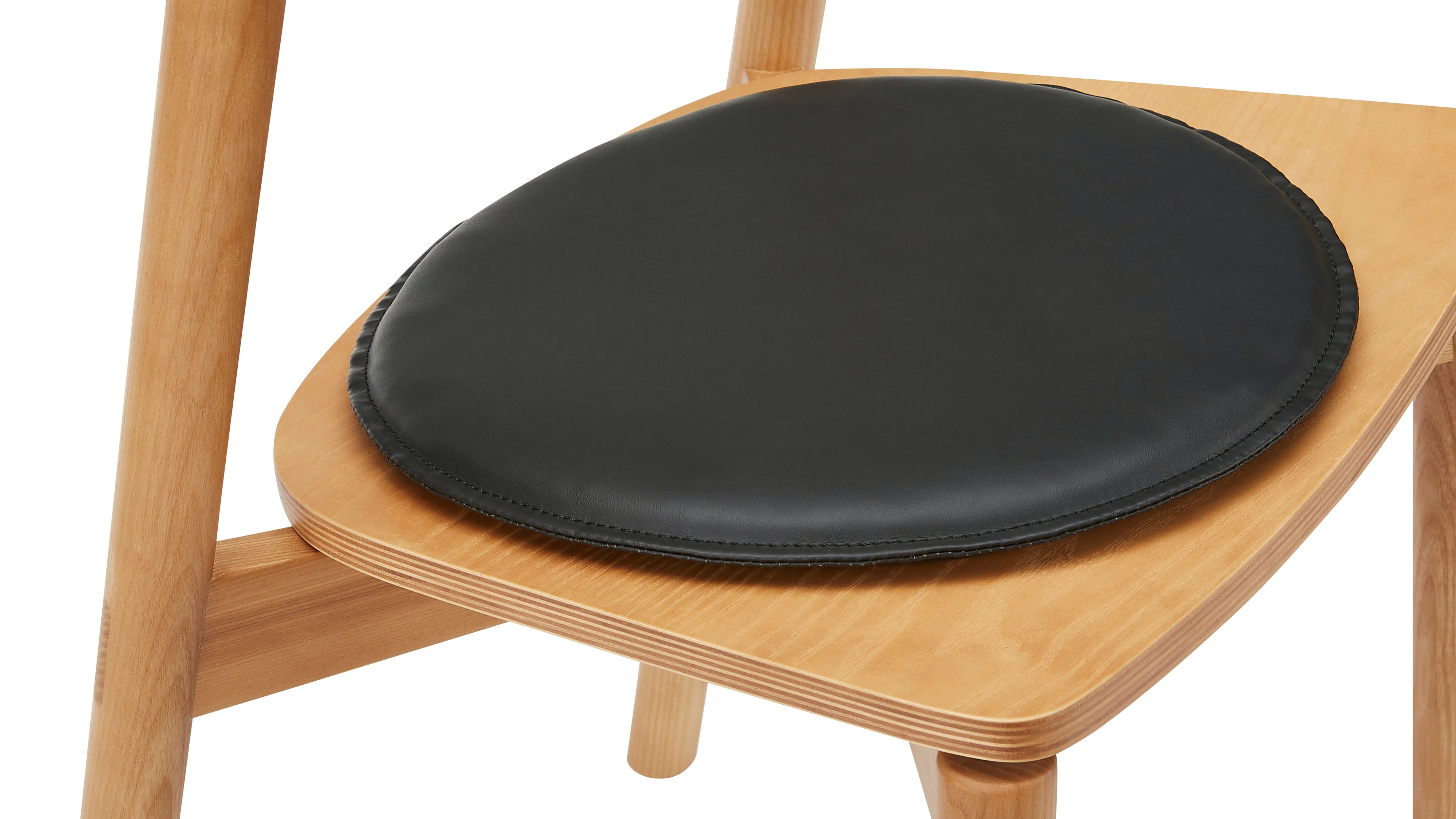 Round Seat Cushion, Black - Sundays CompanyCHA-EW-046-002